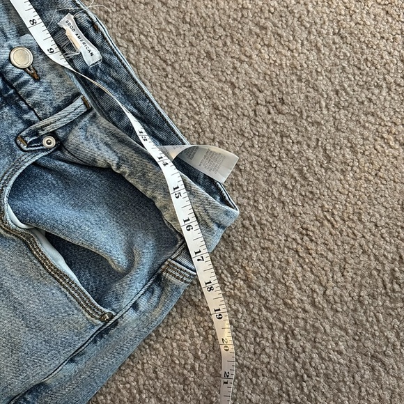 Good American Classic Blue Denim Jeans size 10/30 Good 90s - Picture 3 of 8